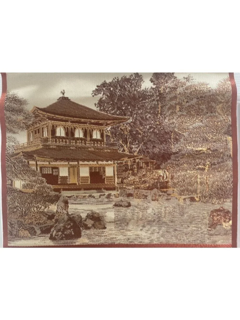1969 Silkscreen Japanese calendar Tapestry